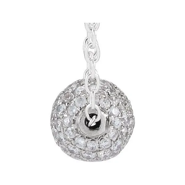 Ball Necklace Image 2 James Wolf Jewelers Mason, OH