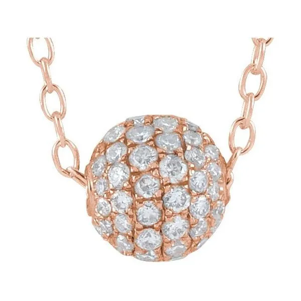Ball Necklace James Wolf Jewelers Mason, OH