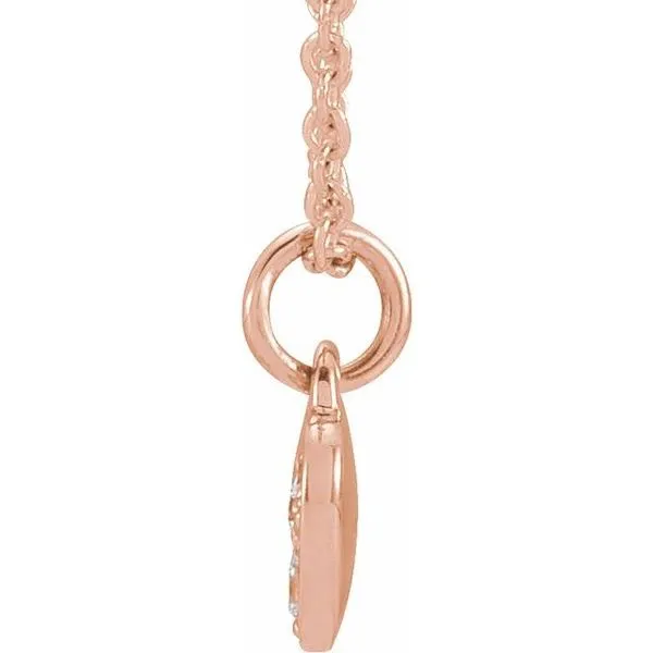 Petite Heart Necklace Image 2 Milan's Jewelry Inc Sarasota, FL