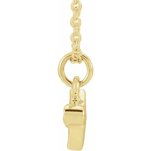 Petite Airplane Necklace Image 2 Milan's Jewelry Inc Sarasota, FL