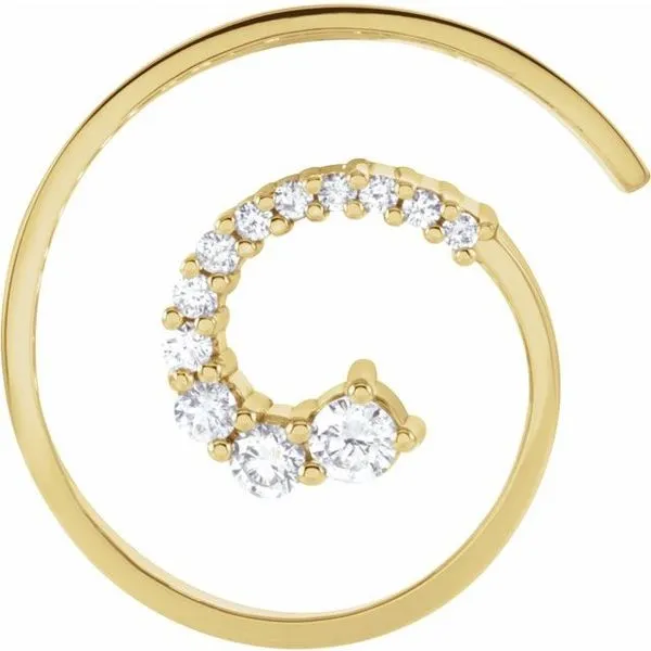 Journey Spiral Pendant Becky Beck's Jewelry DeKalb, IL