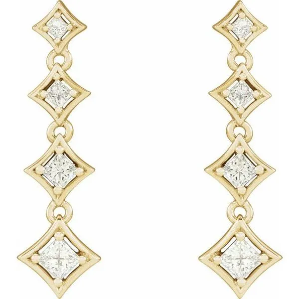 Journey Earrings Image 2 Woelk's House of Diamonds Russell, KS