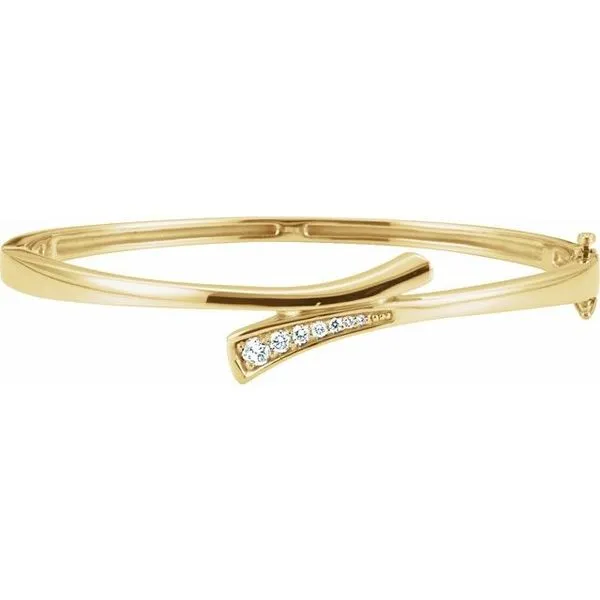Journey Hinged Bangle Bracelet Long Jewelers Chesapeake, VA