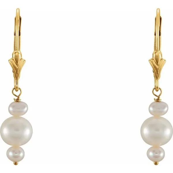 Pearl Earrings Image 2 Hopman Jewelers Elkhart, IN