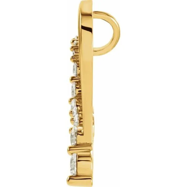 Journey Heart Pendant Image 2 D'Errico Jewelry Scarsdale, NY