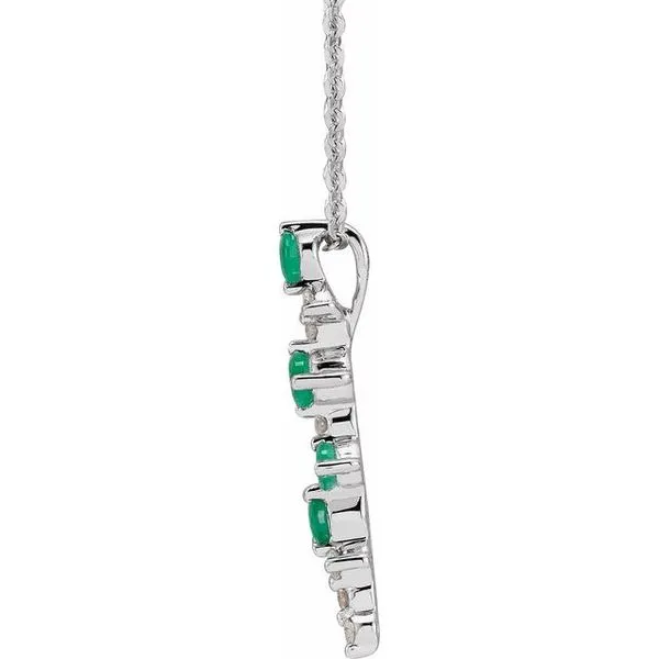 Scattered Bar Necklace Image 2 Boyd Jewelers Wesley Chapel, FL