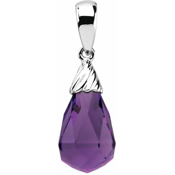 Briolette Pendant Becky Beck's Jewelry DeKalb, IL