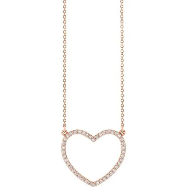 Heart Necklace L & L jewelers Scarborough, ME