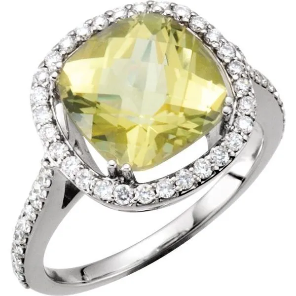Halo-Style Ring Hart's Jewelers Grants Pass, OR