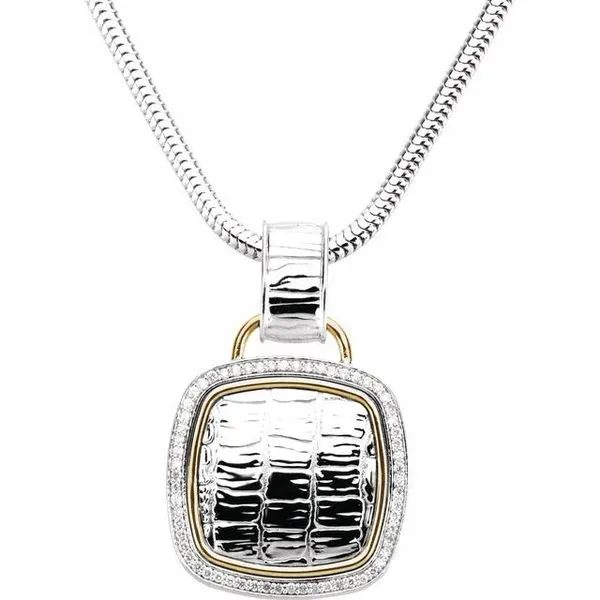 Accented Alligator Skin Necklace Holly's Jewelry Mountain Home, AR