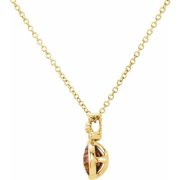 Accented Necklace Image 2 Hart's Jewelers Grants Pass, OR