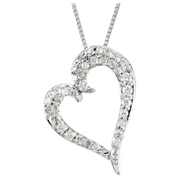 Accented Heart Necklace Hart's Jewelers Grants Pass, OR