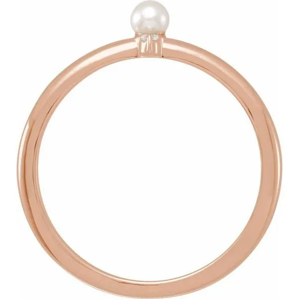 Accented Pearl Ring Image 2 Holly's Jewelry Mountain Home, AR