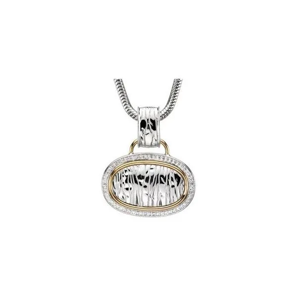Accented Zebra Skin Necklace Hart's Jewelers Grants Pass, OR