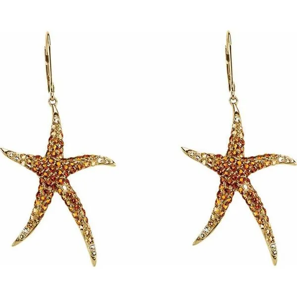 Starfish Earrings Image 2 J. Meredith Jewelers Delafield, WI