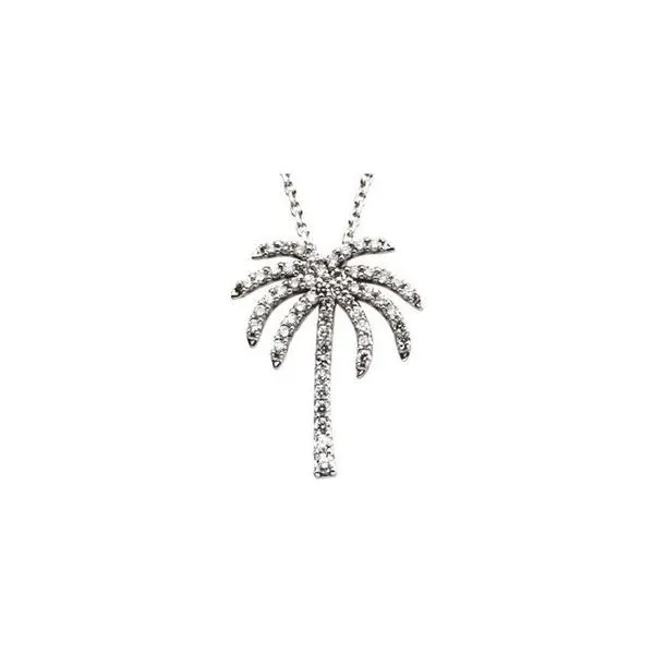 Palm Tree Necklace Hart's Jewelers Grants Pass, OR