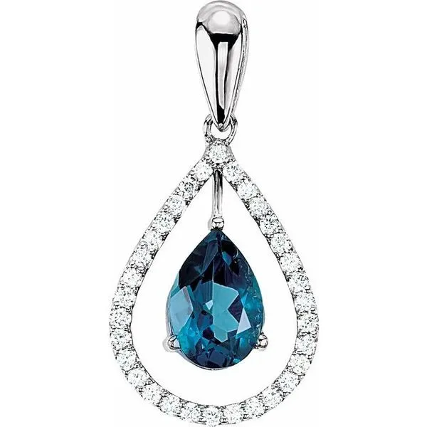 Halo-Style Pendant Atlanta West Jewelry Douglasville, GA
