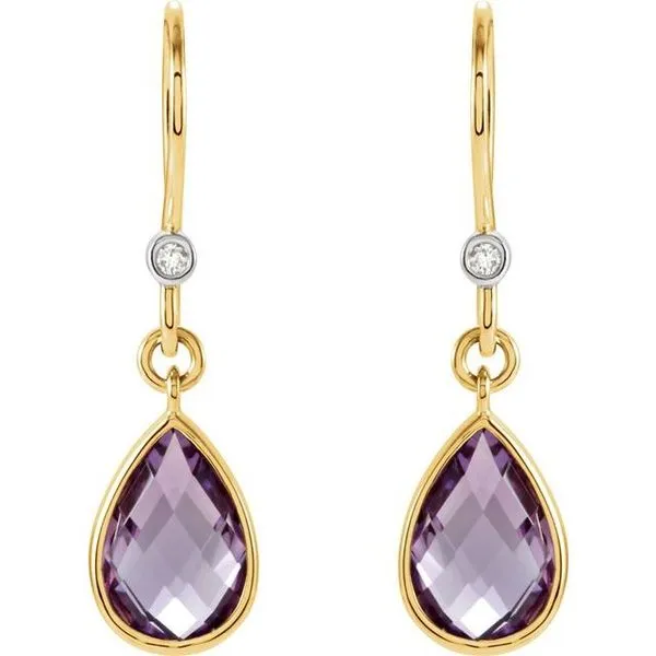 Accented Earrings Image 2 J. Meredith Jewelers Delafield, WI