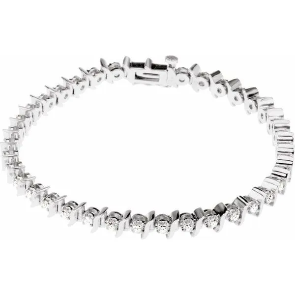 Accented Line Bracelet Hart's Jewelers Grants Pass, OR