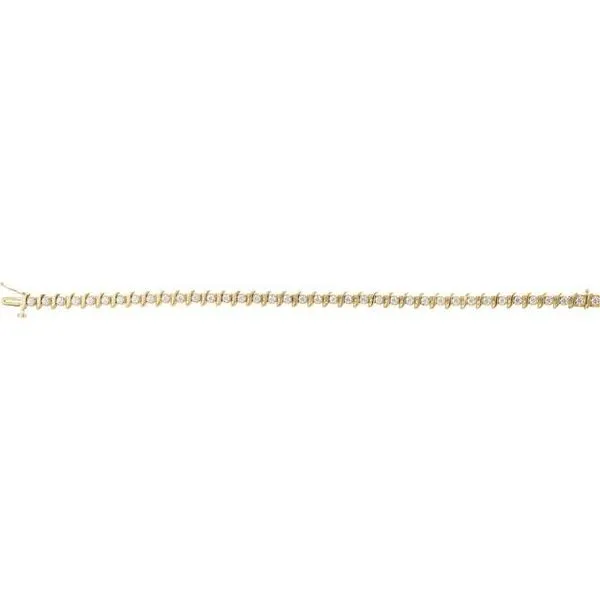 Accented Line Bracelet Image 2 Hart's Jewelers Grants Pass, OR