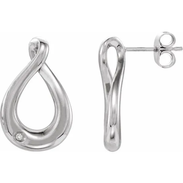 Infinity-Inspired Earrings Hart's Jewelers Grants Pass, OR