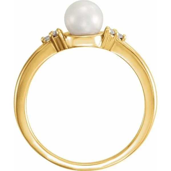 Accented Pearl Ring Image 2 Holly's Jewelry Mountain Home, AR
