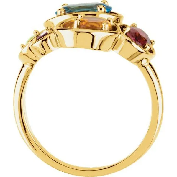 Multi-Gemstone Ring Image 2 Henry B. Ball Jewelers Canton, OH
