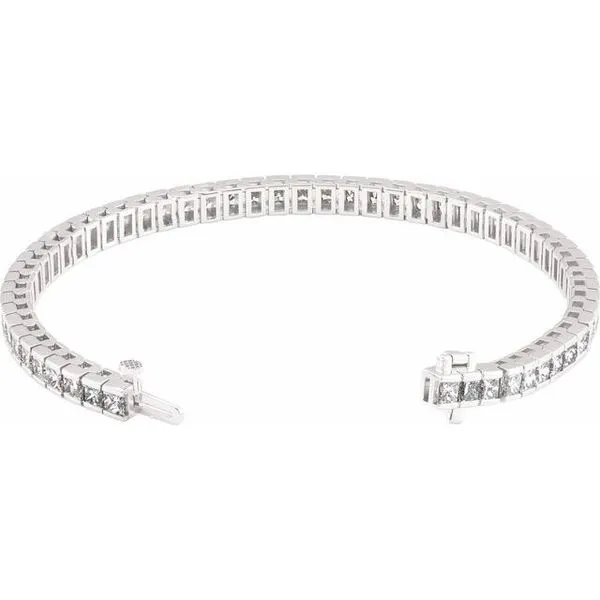 Accented Line Bracelet Image 2 Hart's Jewelers Grants Pass, OR