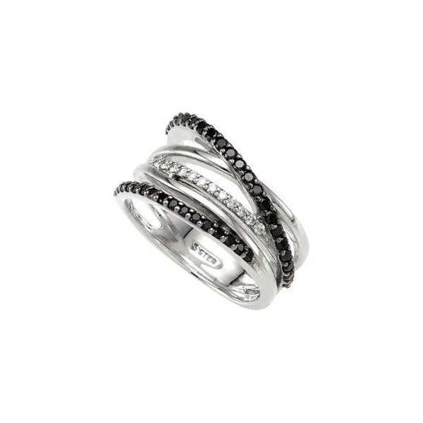 Criss-Cross Ring Image 4 Henry B. Ball Jewelers Canton, OH