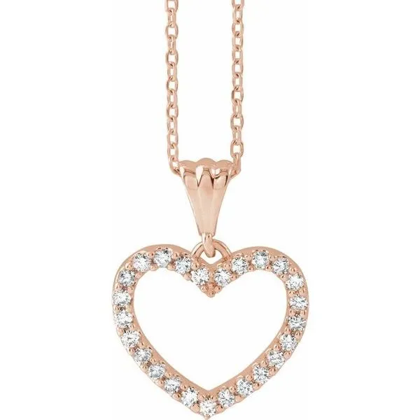 Heart Necklace Hart's Jewelers Grants Pass, OR