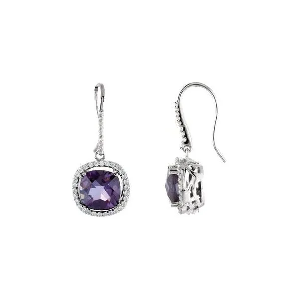 Halo-Style Earrings Hopman Jewelers Elkhart, IN