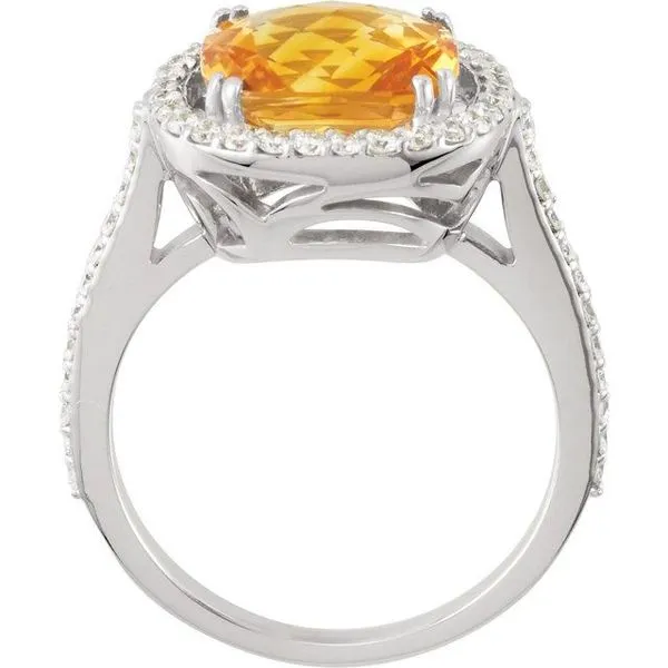 Halo-Style Ring Image 2 Bauble Patch Jewelers Comstock Park, MI