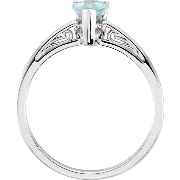 Solitaire Ring Image 2 Henry B. Ball Jewelers Canton, OH