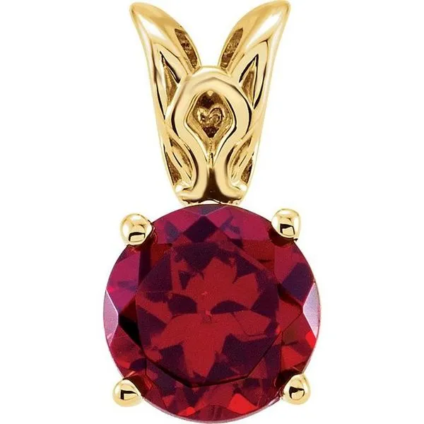 Scroll Setting® Pendant Henry B. Ball Jewelers Canton, OH