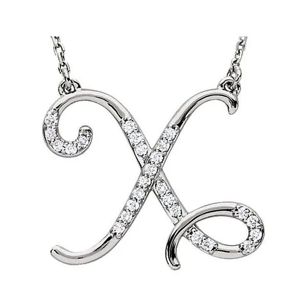 Initial Necklace Holly's Jewelry Mountain Home, AR