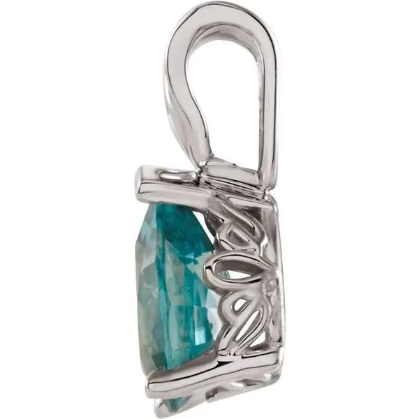 Solitaire Pendant Image 2 Arnold's Jewelry and Gifts Logansport, IN