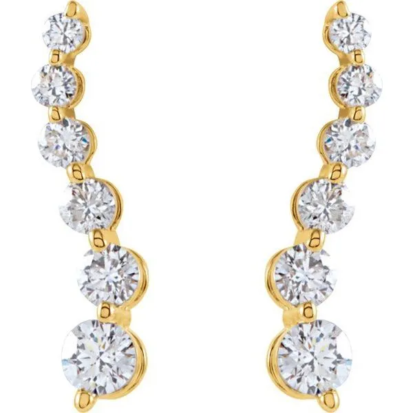 Journey Earrings Image 4 Hopman Jewelers Elkhart, IN