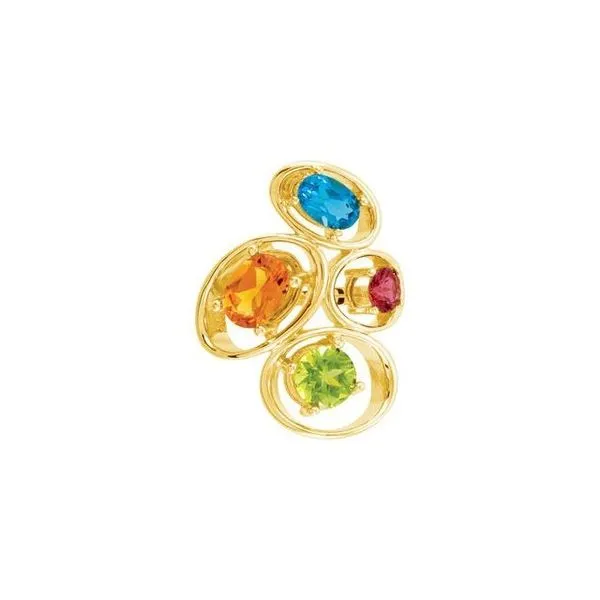Multi-Gemstone Ring Image 3 Hart's Jewelers Grants Pass, OR