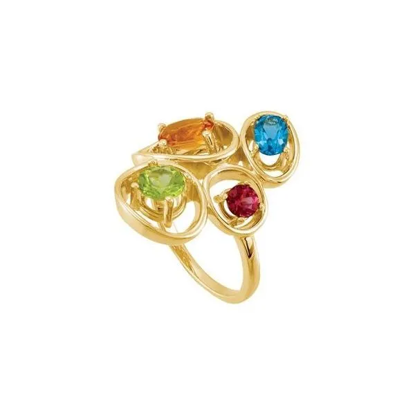 Multi-Gemstone Ring Image 5 Hart's Jewelers Grants Pass, OR