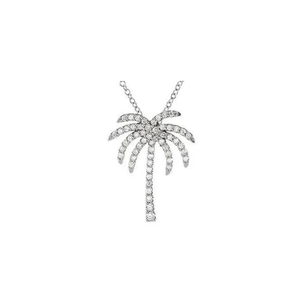 Palm Tree Necklace Hart's Jewelers Grants Pass, OR