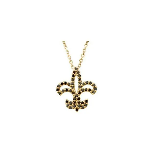 Fleur-de-lis Necklace Scirto's Jewelry Lockport, NY