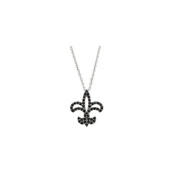Fleur-de-lis Necklace Scirto's Jewelry Lockport, NY