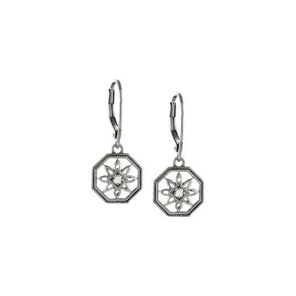 Granulated Filigree Earrings Image 2 Hart's Jewelers Grants Pass, OR