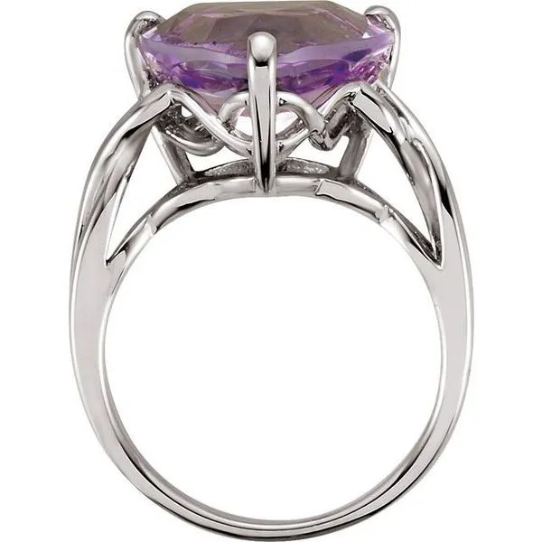 Solitaire Ring Image 3 Rick's Jewelers California, MD