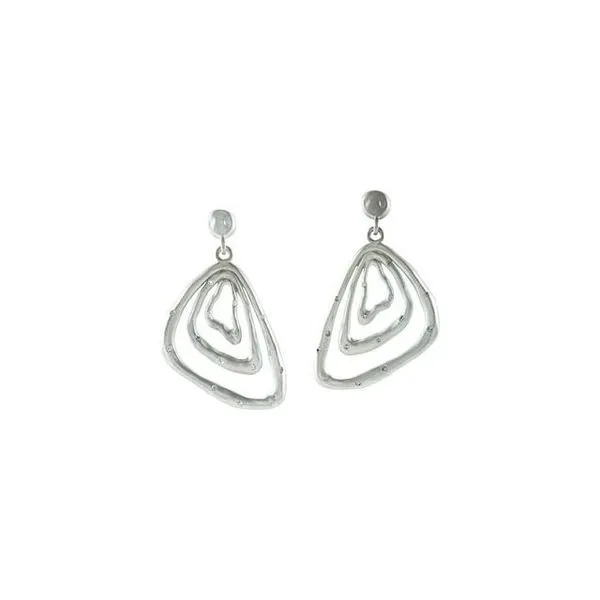 Geometric Earrings Image 2 J. Meredith Jewelers Delafield, WI