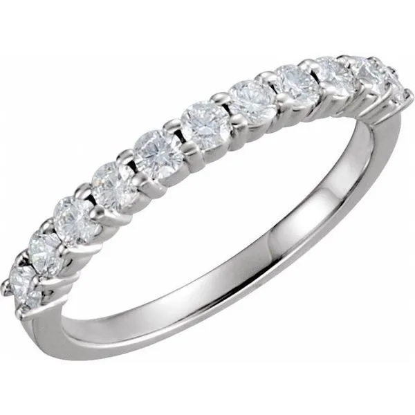 Eleven-Stone Anniversary Band L & L jewelers Scarborough, ME