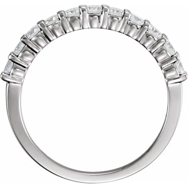 Eleven-Stone Anniversary Band Image 2 L & L jewelers Scarborough, ME