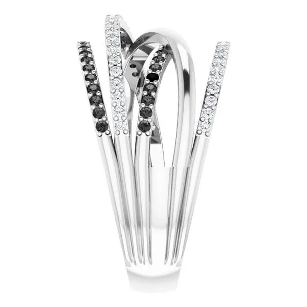 Criss-Cross Ring Image 4 Hart's Jewelers Grants Pass, OR