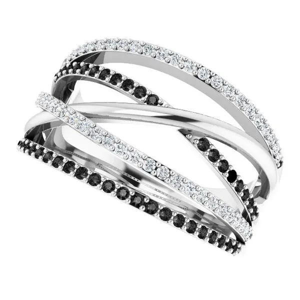 Criss-Cross Ring Image 5 Hart's Jewelers Grants Pass, OR