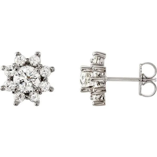 Cluster Earrings Hopman Jewelers Elkhart, IN